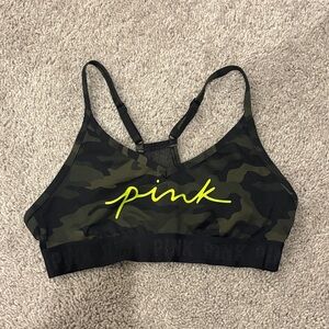 PINK Camo Sports Bra